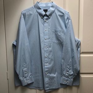Jos A. Bank Plaid Button Down Collar Shirt